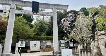 Torii gate at Nogi Shrine