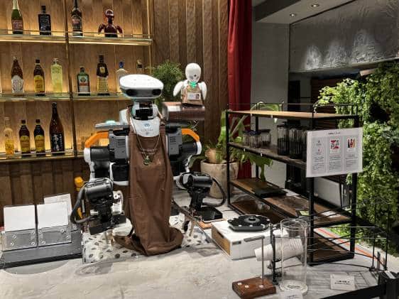 Avatar Robot Cafe DAWN in Tokyo
