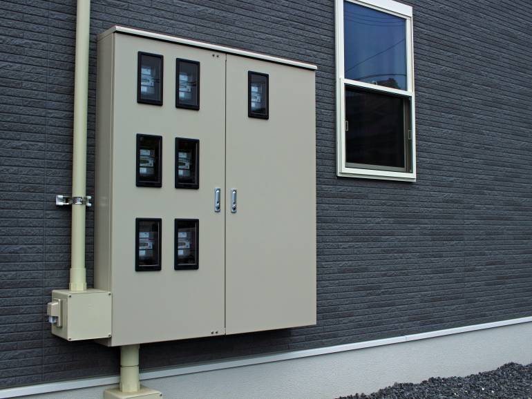 Modern electricity boxes