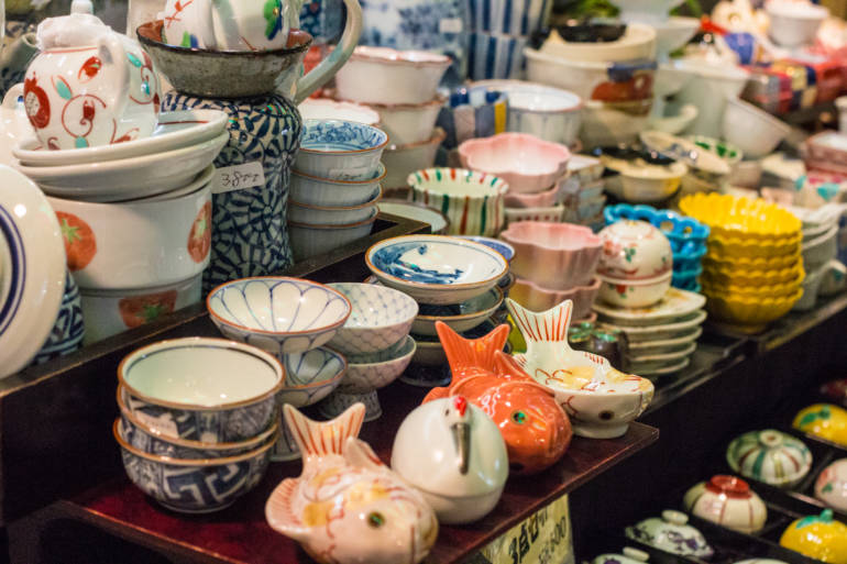 Flea market Japan Tokyo