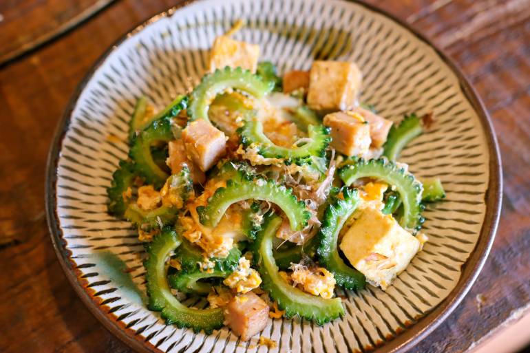 Goya Chanpuru in Okinawa, Japan