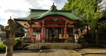 Ichigaya Kamegaoka Hachimangu main prayer hall