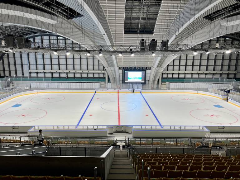 Main rink at Tatsumi Ice Arena
