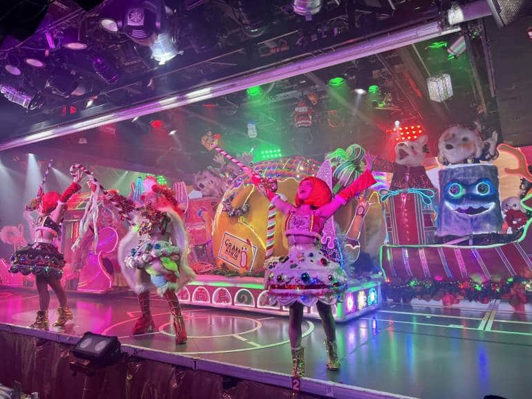 Christmas special at the Samurai Restaurant