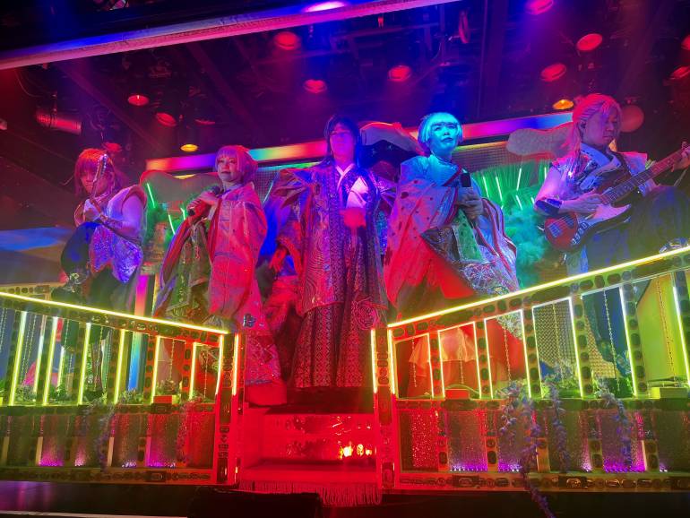 Cast at the Samurai Restaurant