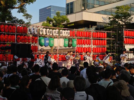Bon odori at Nakano