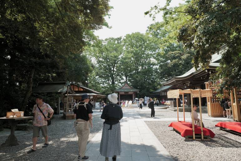 Kawagoe Hikawa Shrine grounds