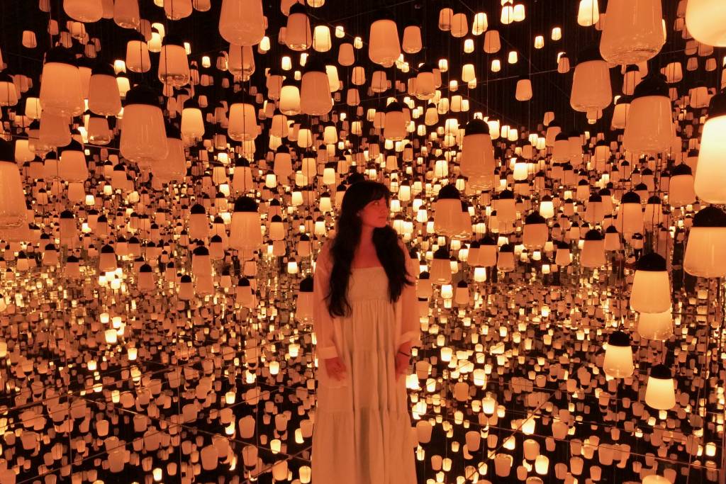 Our Staff Writer Jane in the Resonating Forest of Resonating Lamps: One Stroke - a Year in the Mountains.