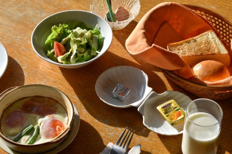 pension bokunouchi breakfast set